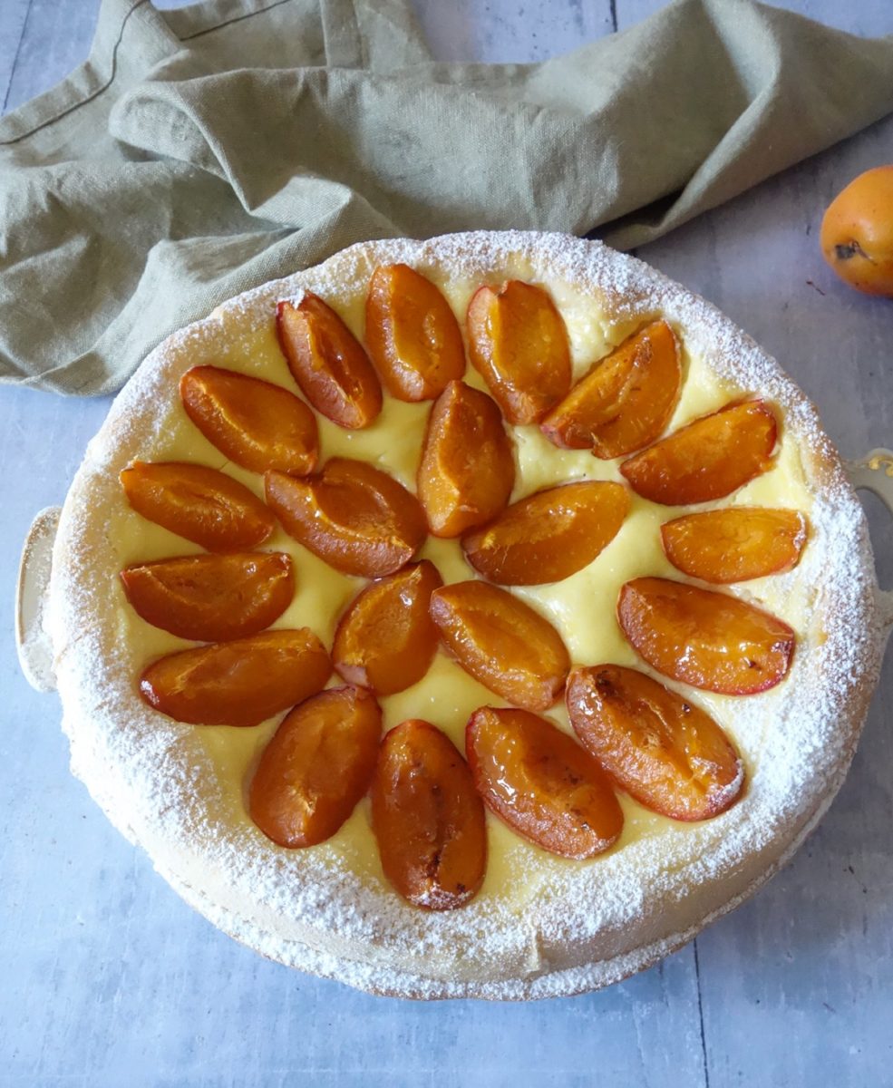 tarte briochée aux abricots 