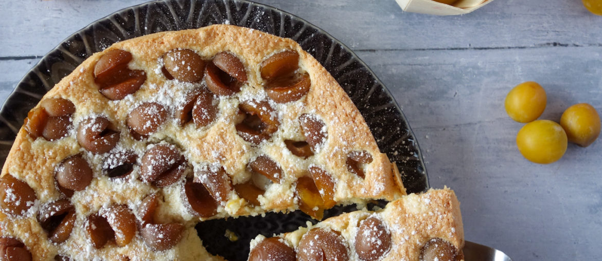 gâteau lorrain aux mirabelles