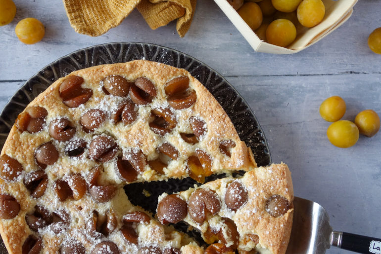 gâteau lorrain aux mirabelles