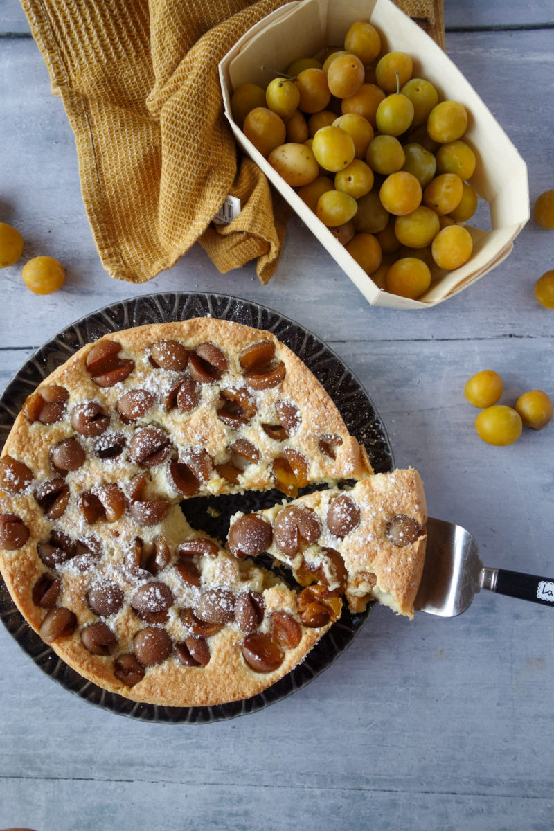 gâteau lorrain aux mirabelles