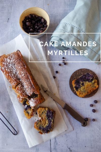 cake amandes myrtilles