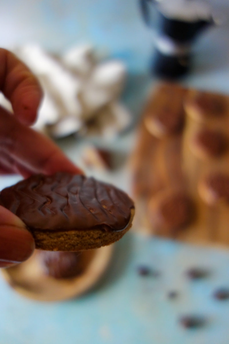 biscuits granola au chocolat