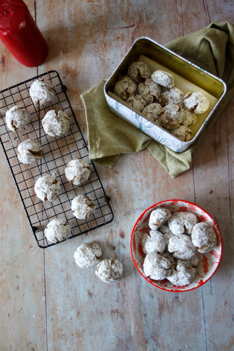 boules de neige à la noisette