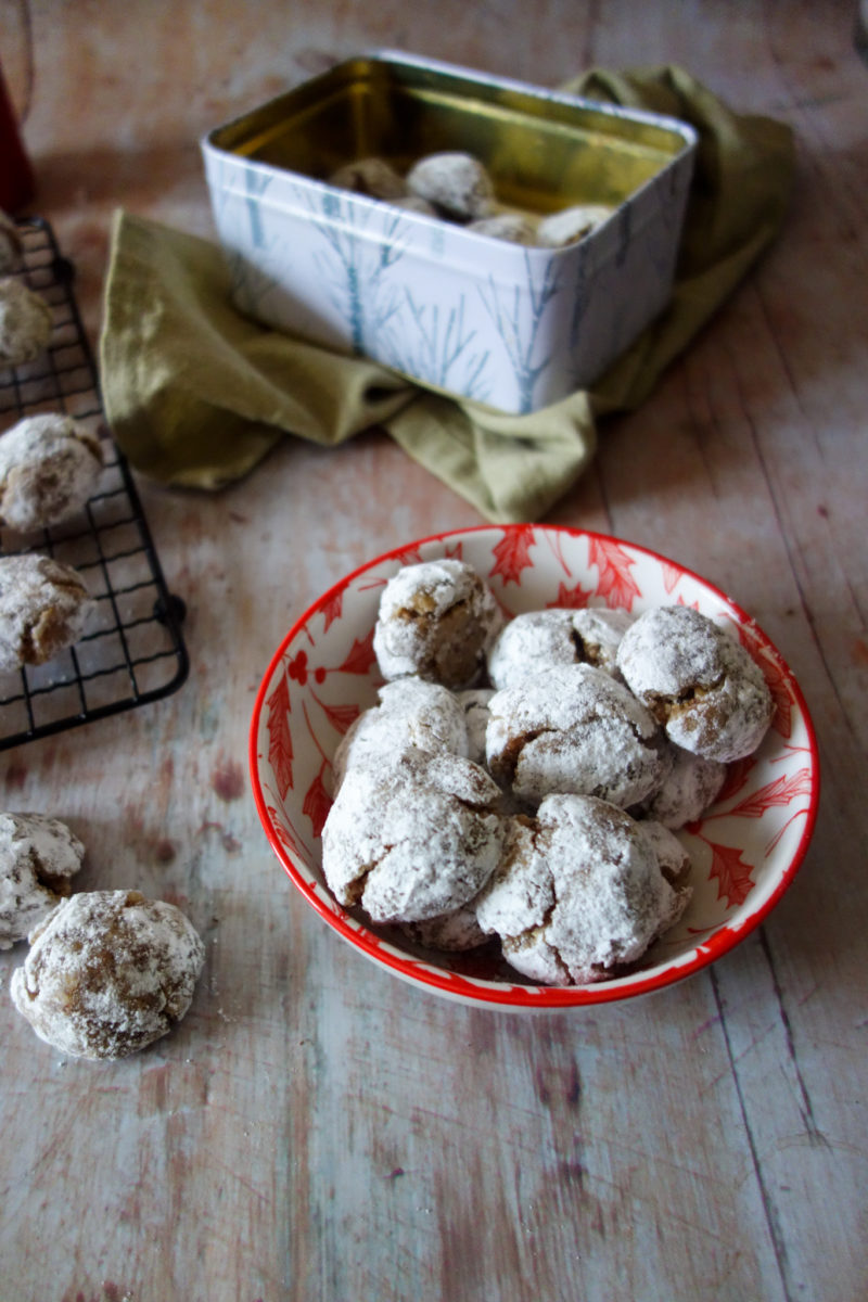 boules de neige à la noisette