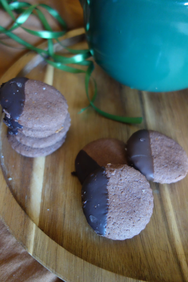 biscuits de Noël au chocolat 