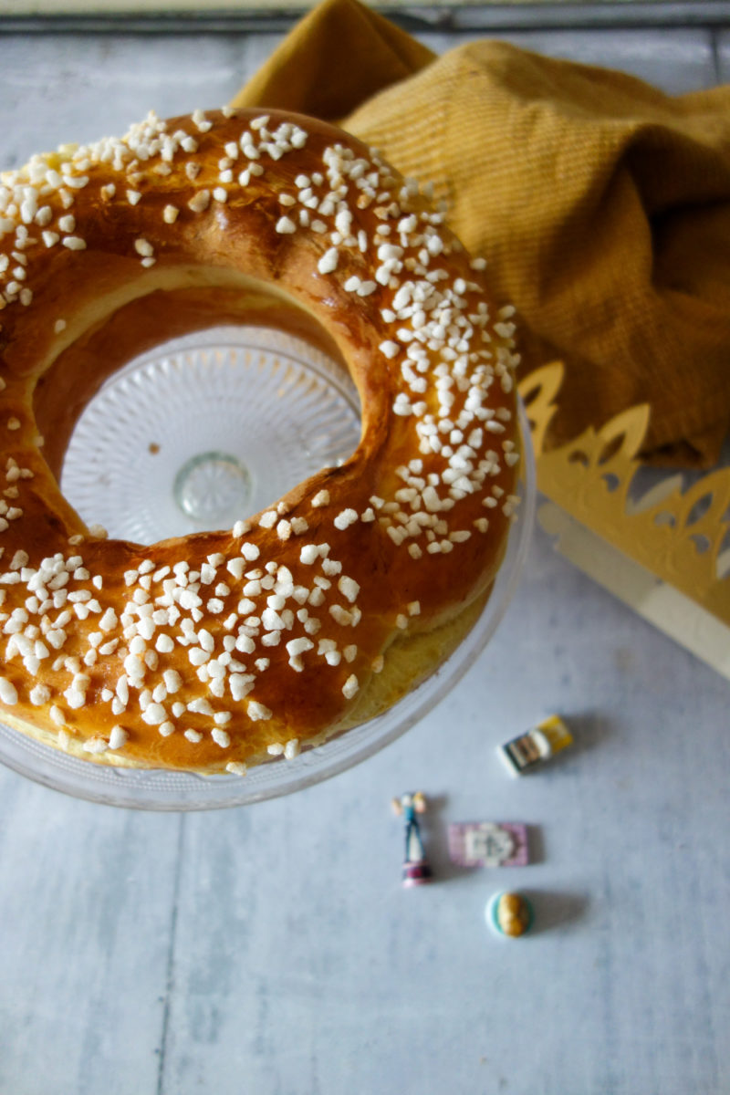 brioche des rois à la fleur d'oranger