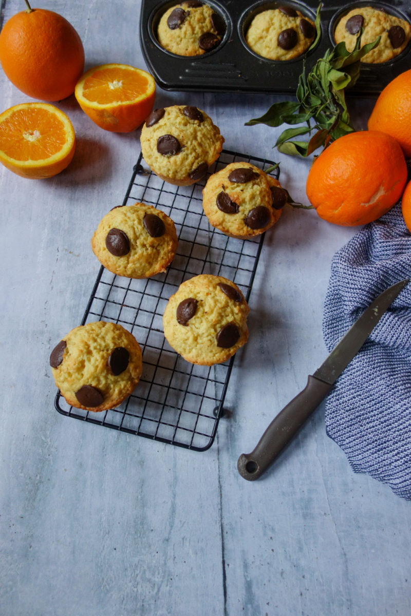 muffins orange au lait fermenté 