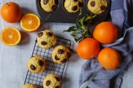 muffins orange au lait fermenté