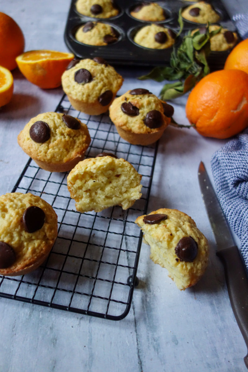 muffins orange au lait fermenté 