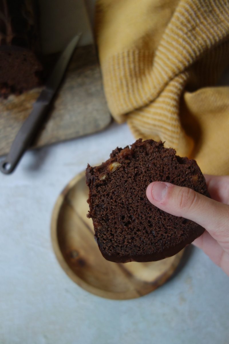 cake chocolat cacahuètes