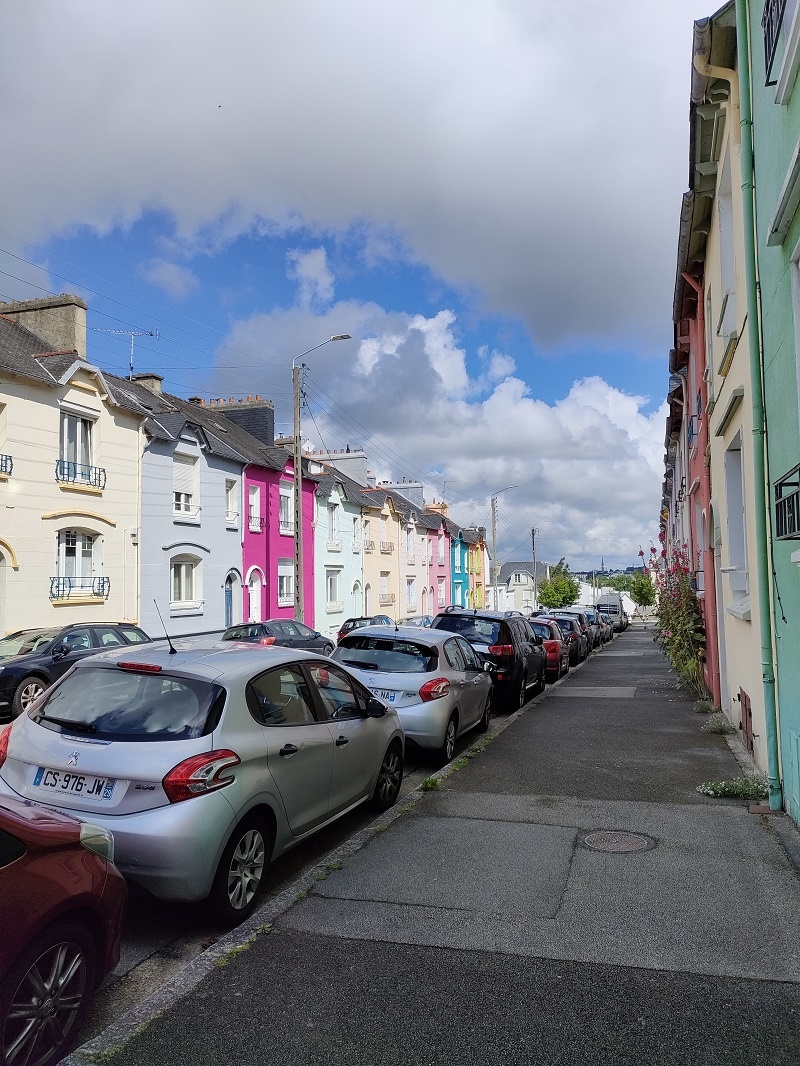 les rues colorées de Brest 