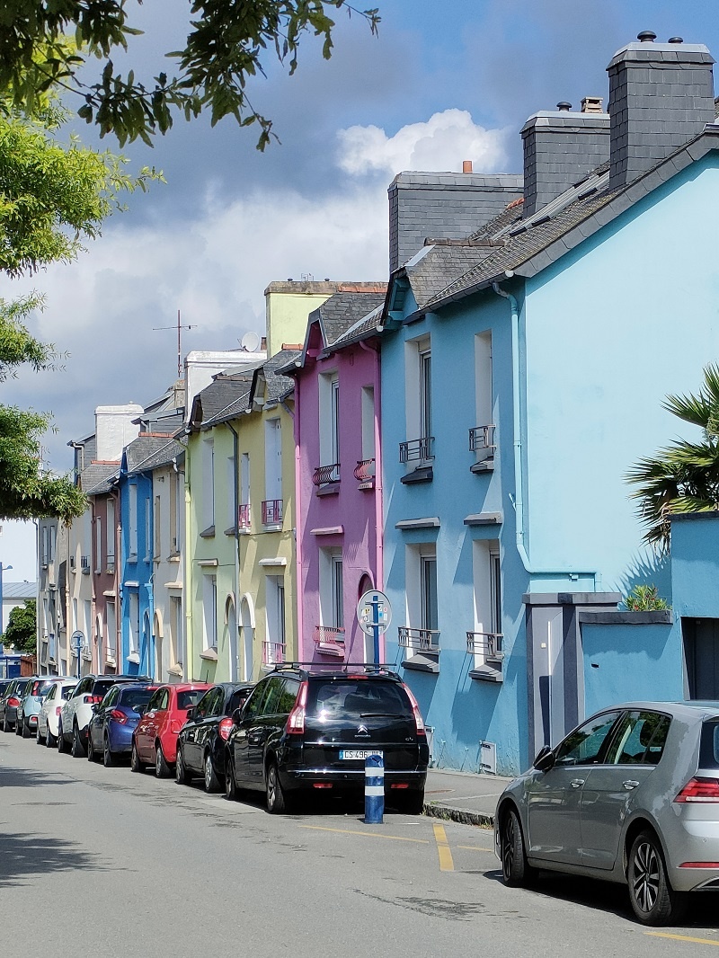 les rues colorées de Brest 