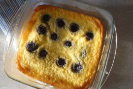 far breton à la crème de myrtille