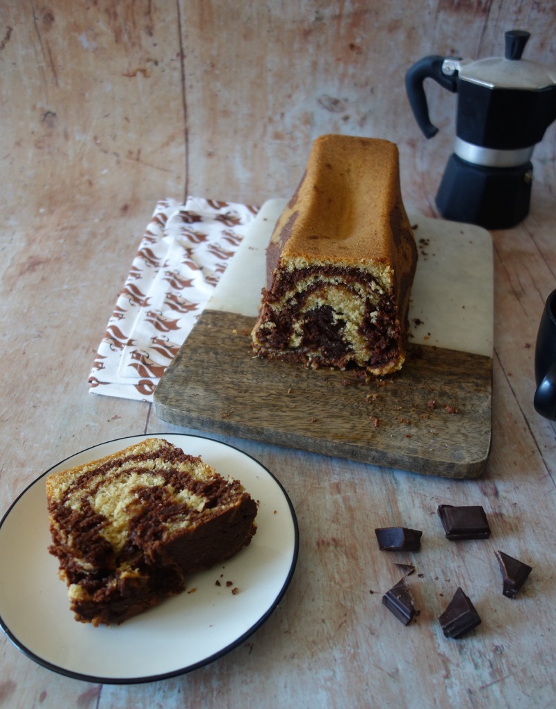 le meilleur gâteau marbré 