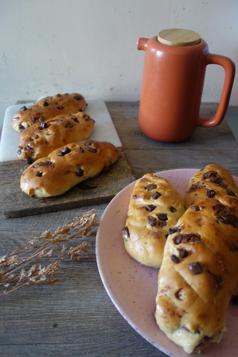 pains au lait au chocolat 