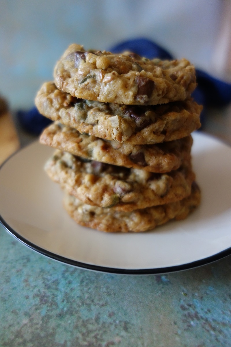 cookies aux graines et flocons d'avoine 