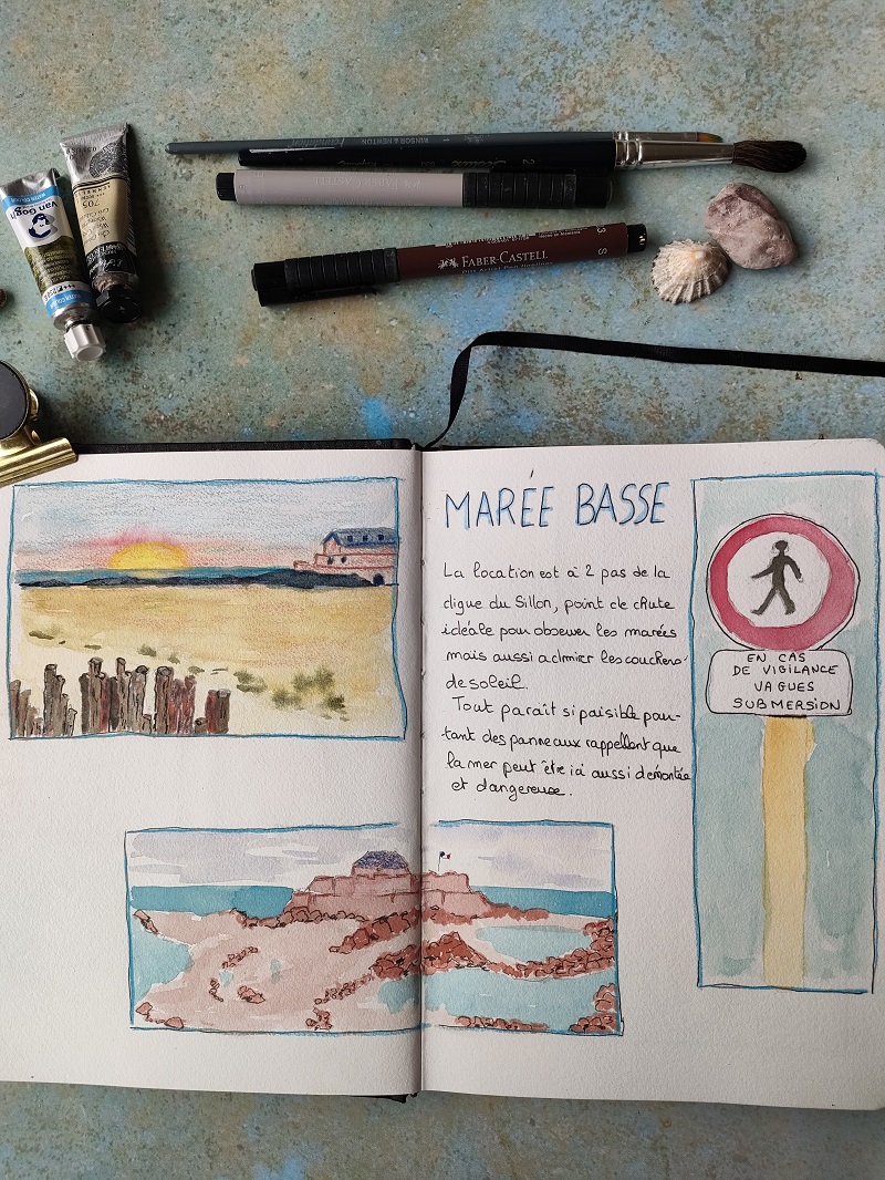 carnet de voyage  et vacances