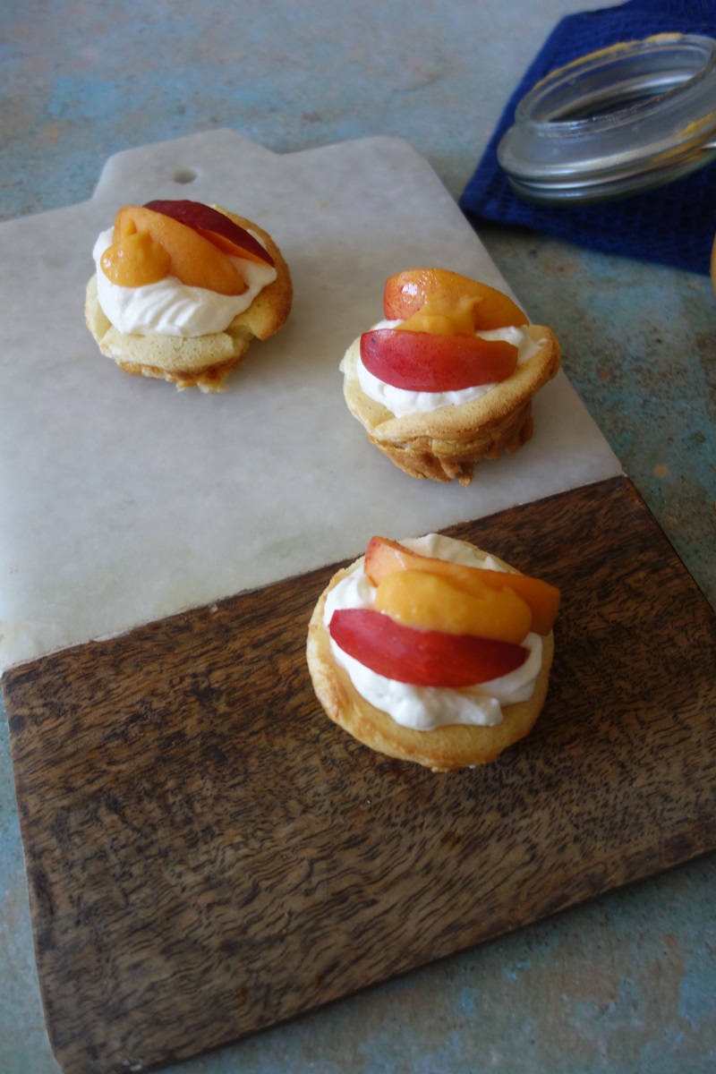 pancakes soufflés aux abricots 