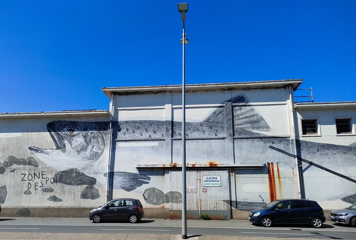 street art à Saint Malo