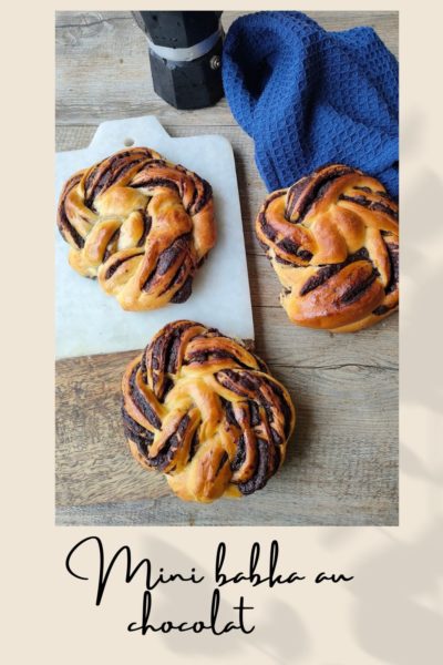 mini babkas au chocolat 