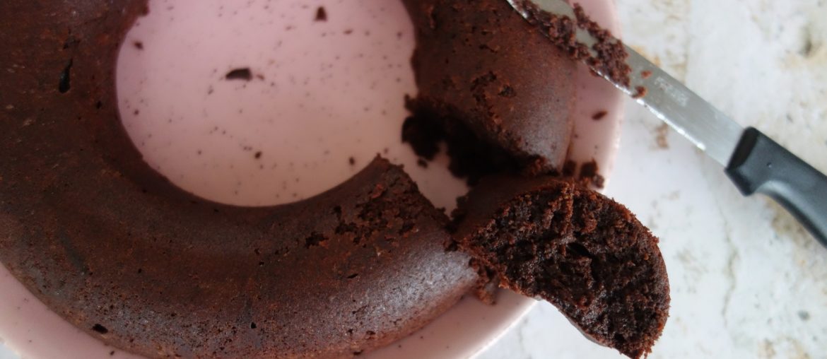 fondant moelleux chocolat marron