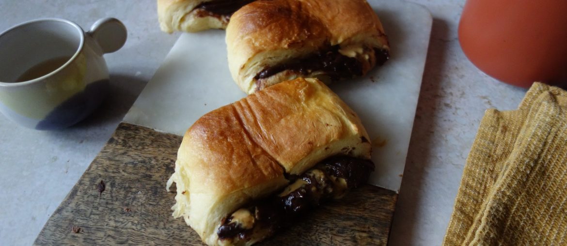 Suisses au chocolat noir et au dulcey