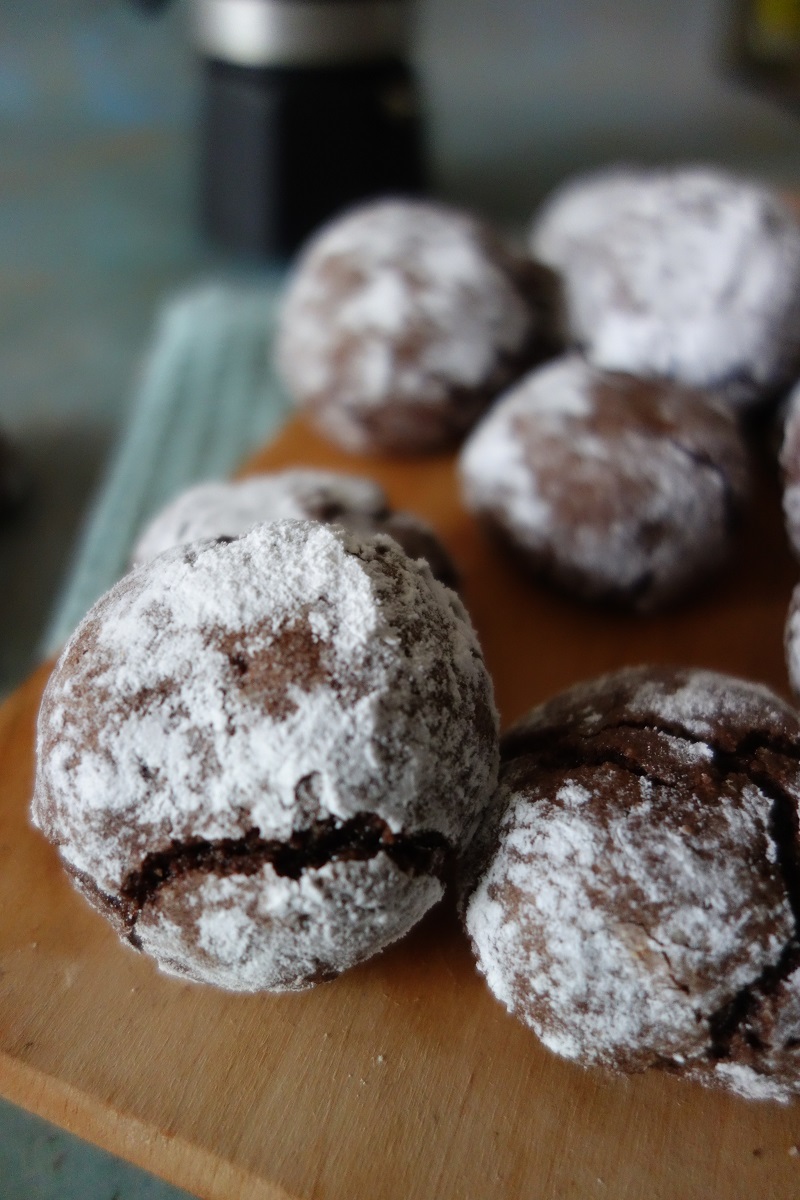 amaretti au chocolat 