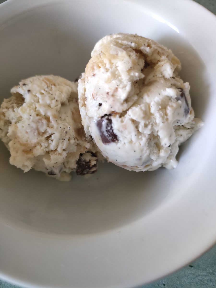 glace à la pâte à cookies 