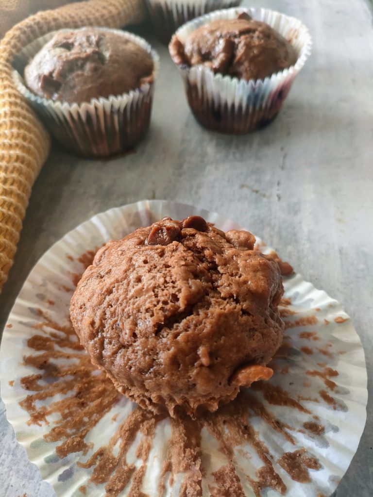 muffins aux poires et au chocolat