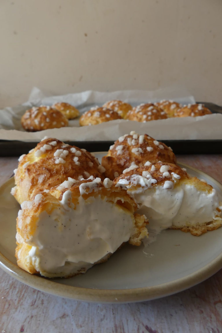 chouquette à la chantilly