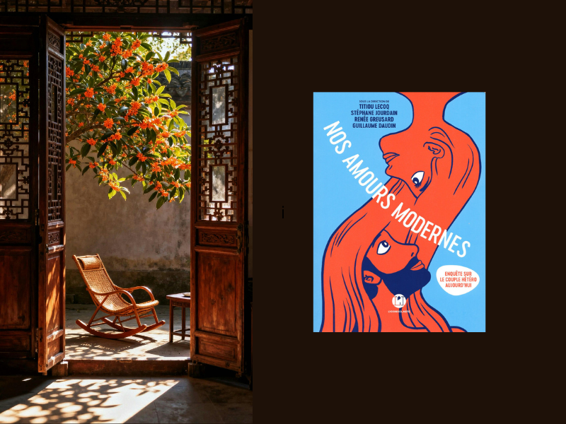 couverture de la bd nos amours modernes